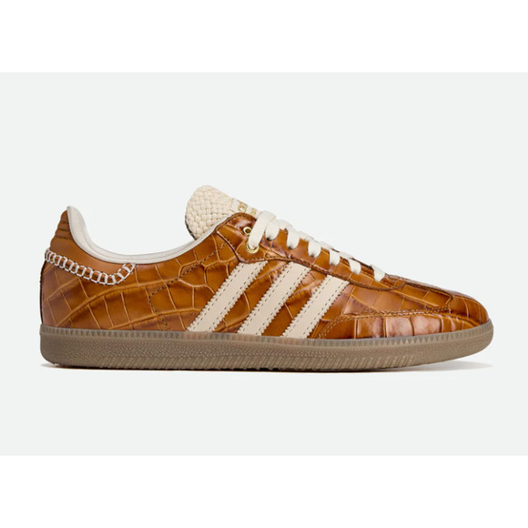 Adidas Originals x Wales Bonner Samba Brown Croc main image 5